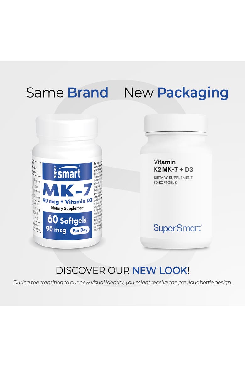 Vitamin K2 MK7 + Vitamin D3, Alternate, color, None