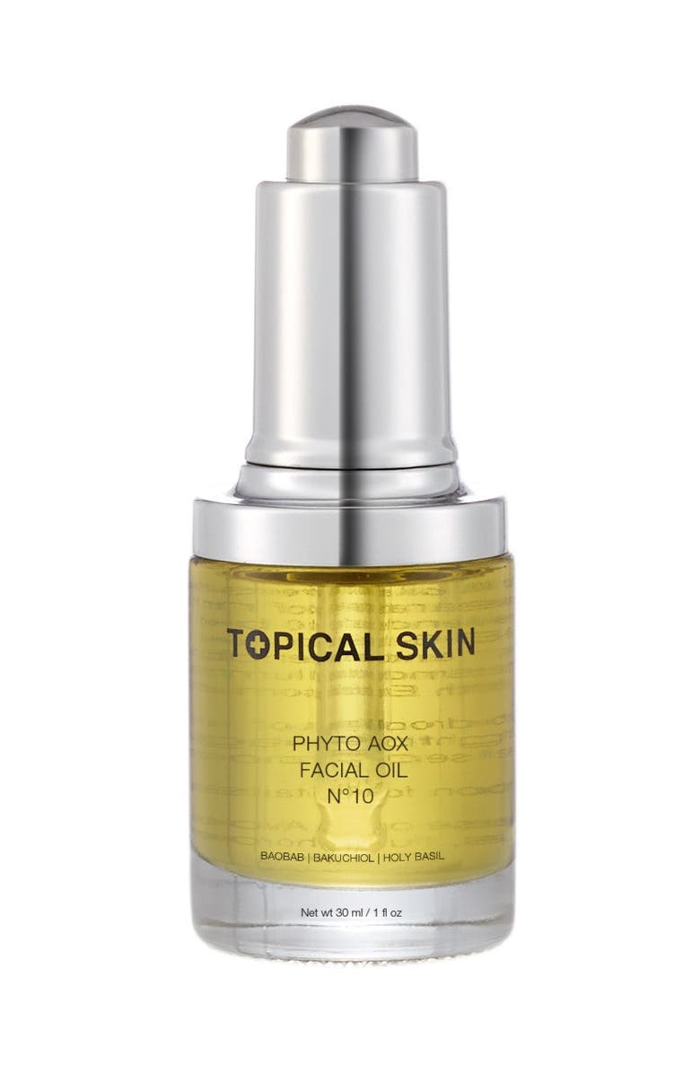 TOPICAL SKIN Phyto AOX Facial Oil N°10   with Exposome Defense Tech, Alternate, color, NO COLOR