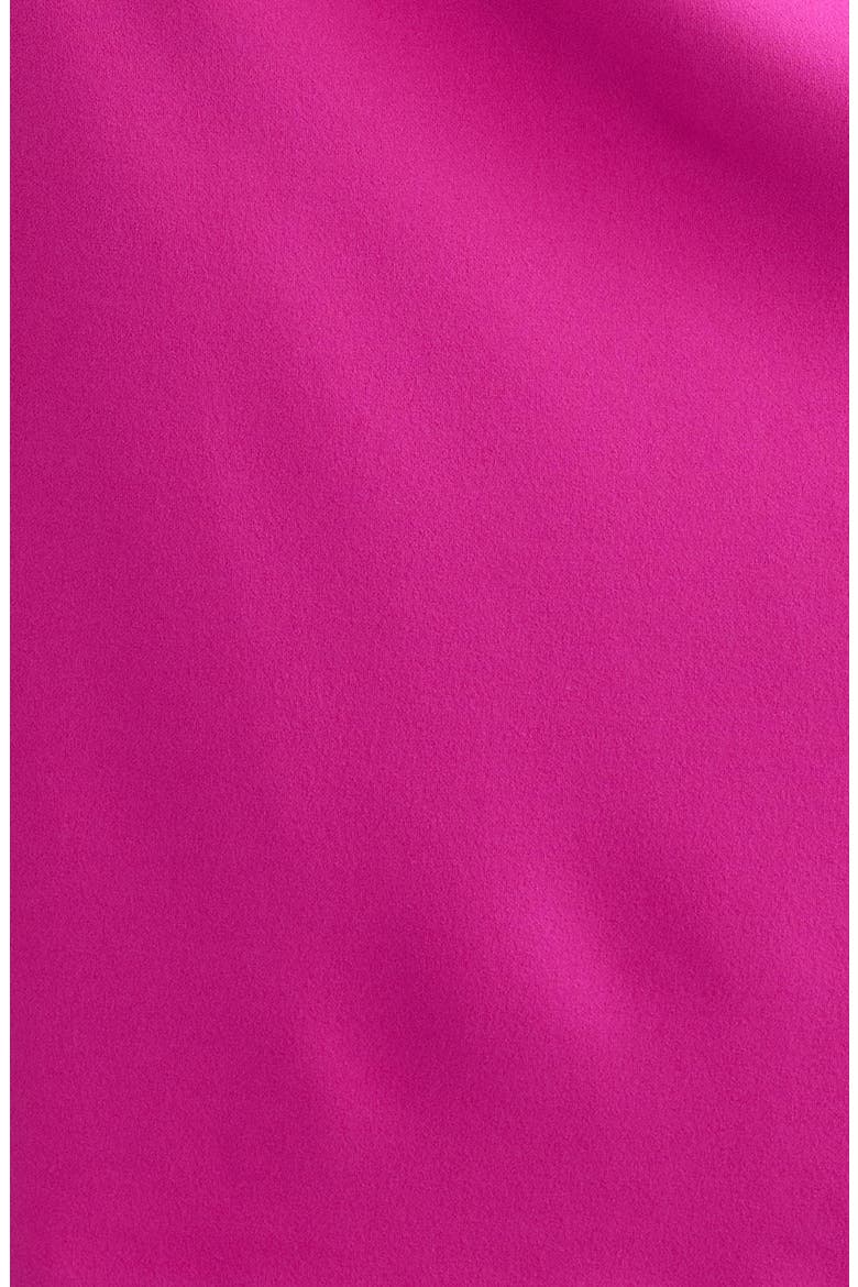 Pleat Neck Sleeveless Dress, Alternate, color, BERRY