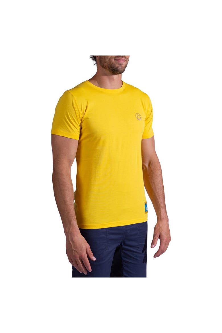 Climbing On The Moon T-Shirt - Men's, Main, color, Giallo/Viola