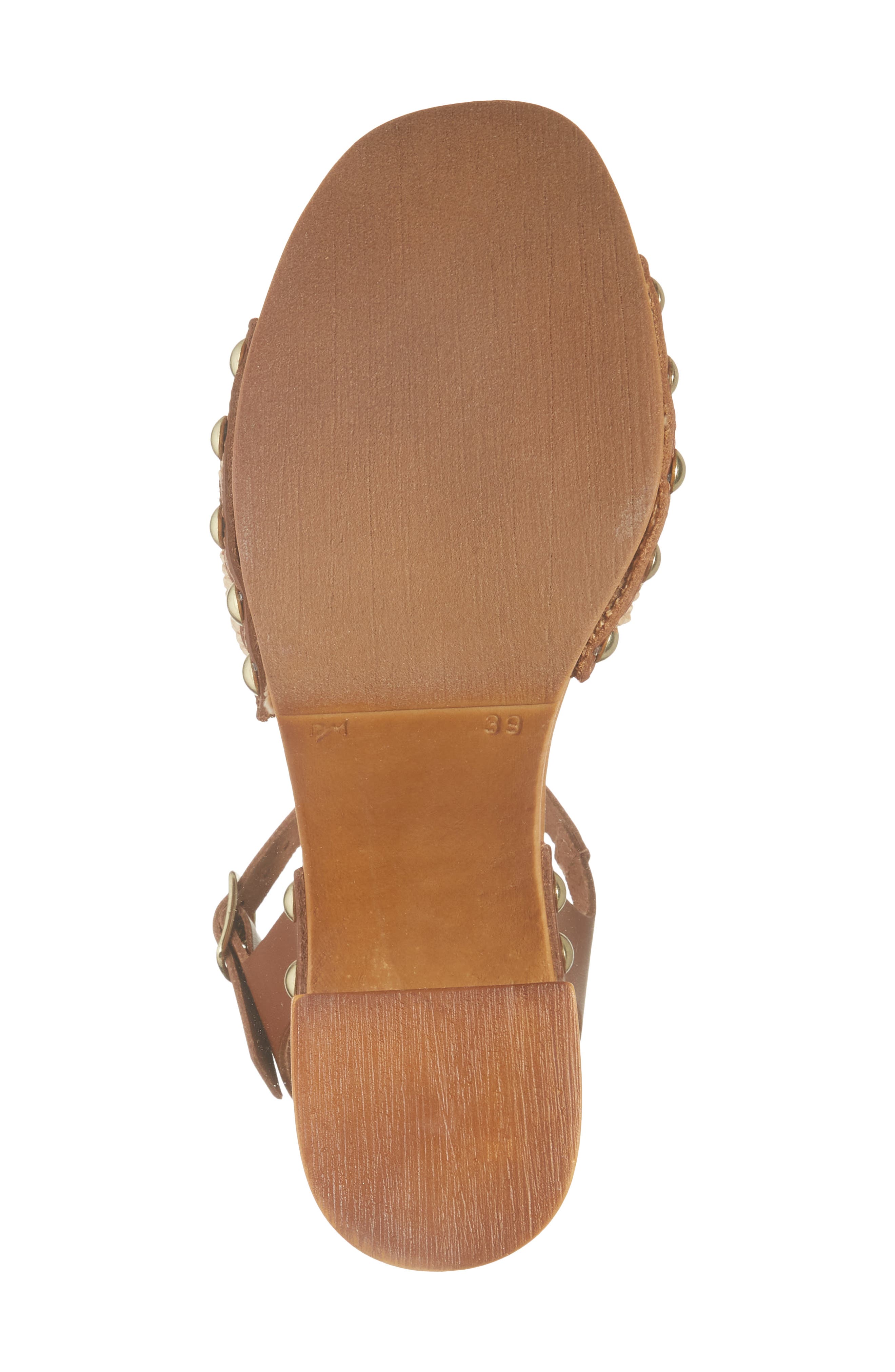Chocolat Blu Mally Platform Sandal, Alternate, color, Natural Raffia