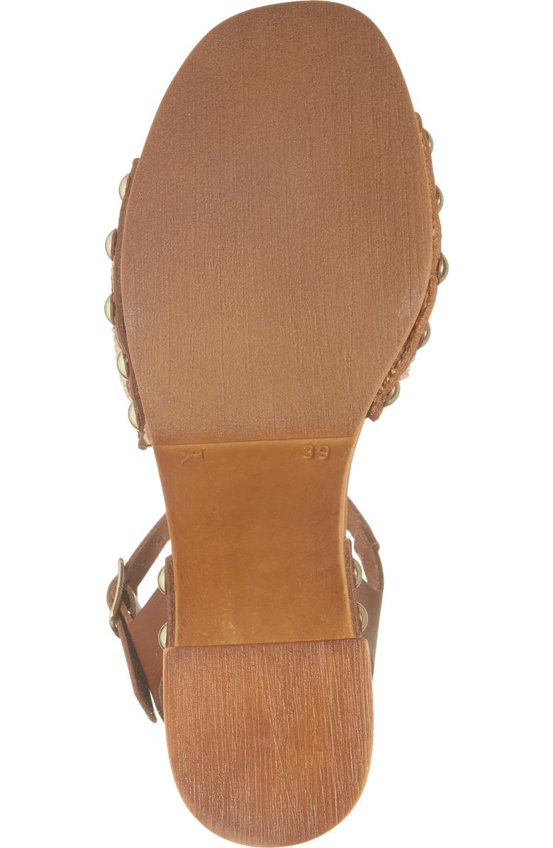 Chocolat Blu Mally Platform Sandal, Alternate, color, Natural Raffia