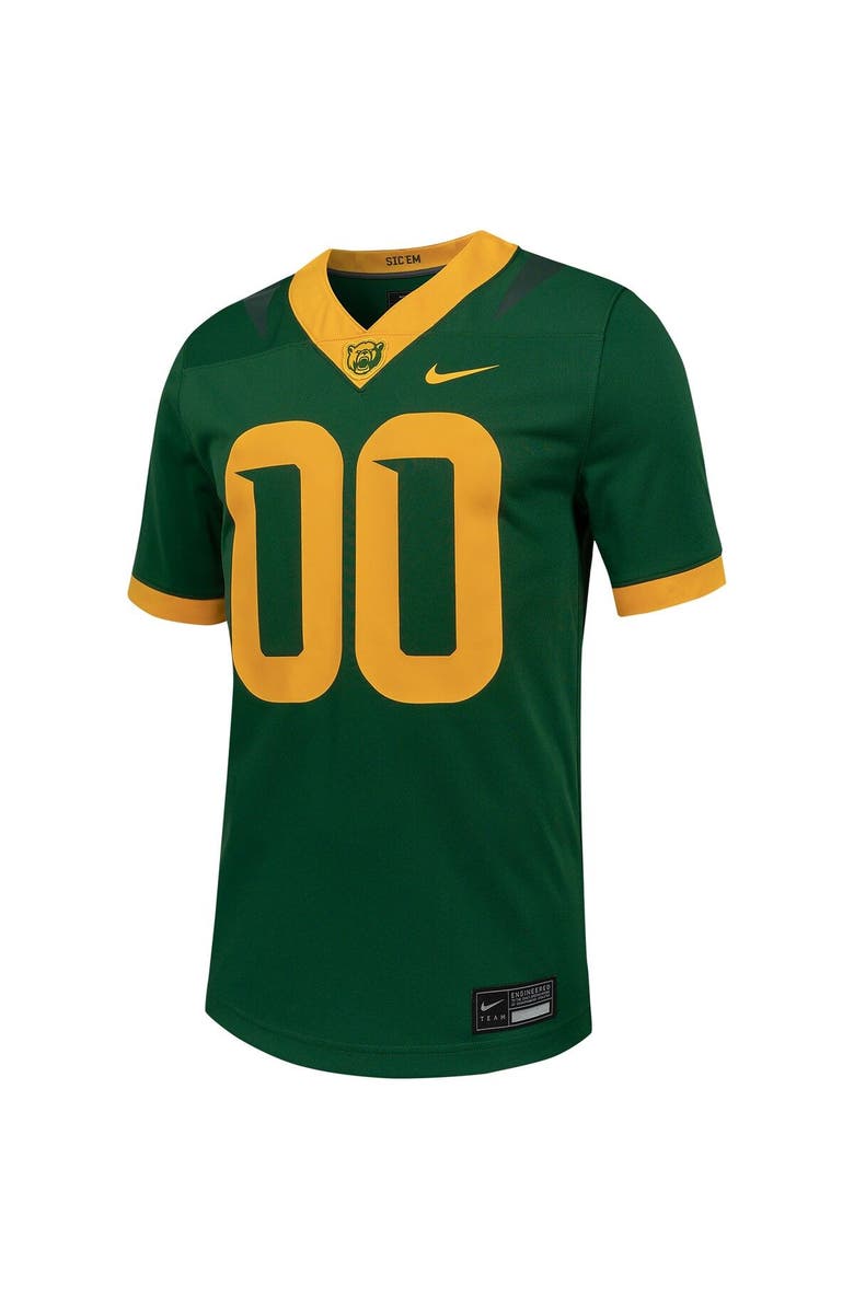 Nike Men's Nike #00 Green Baylor Bears Untouchable Football Replica Jersey, Alternate, color, Green
