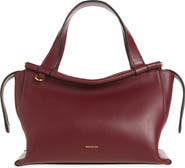 Wandler Ida Leather Top Handle Bag