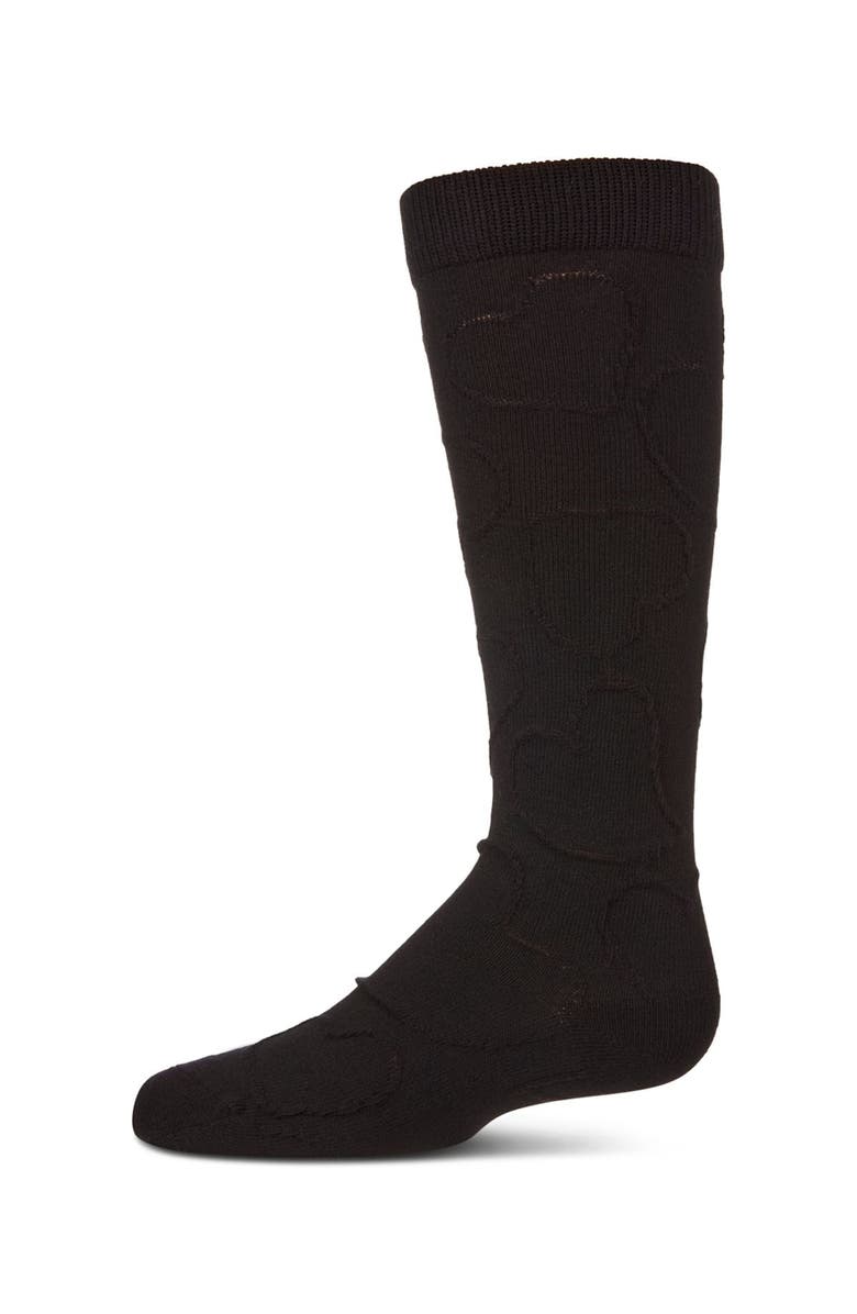MeMoi Stretch Multi Heart Design Knee Sock, Main, color, 