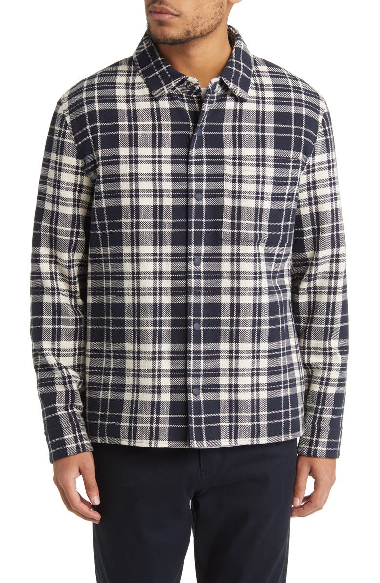 Vince Plaid Shirt Jacket, Alternate, color, 