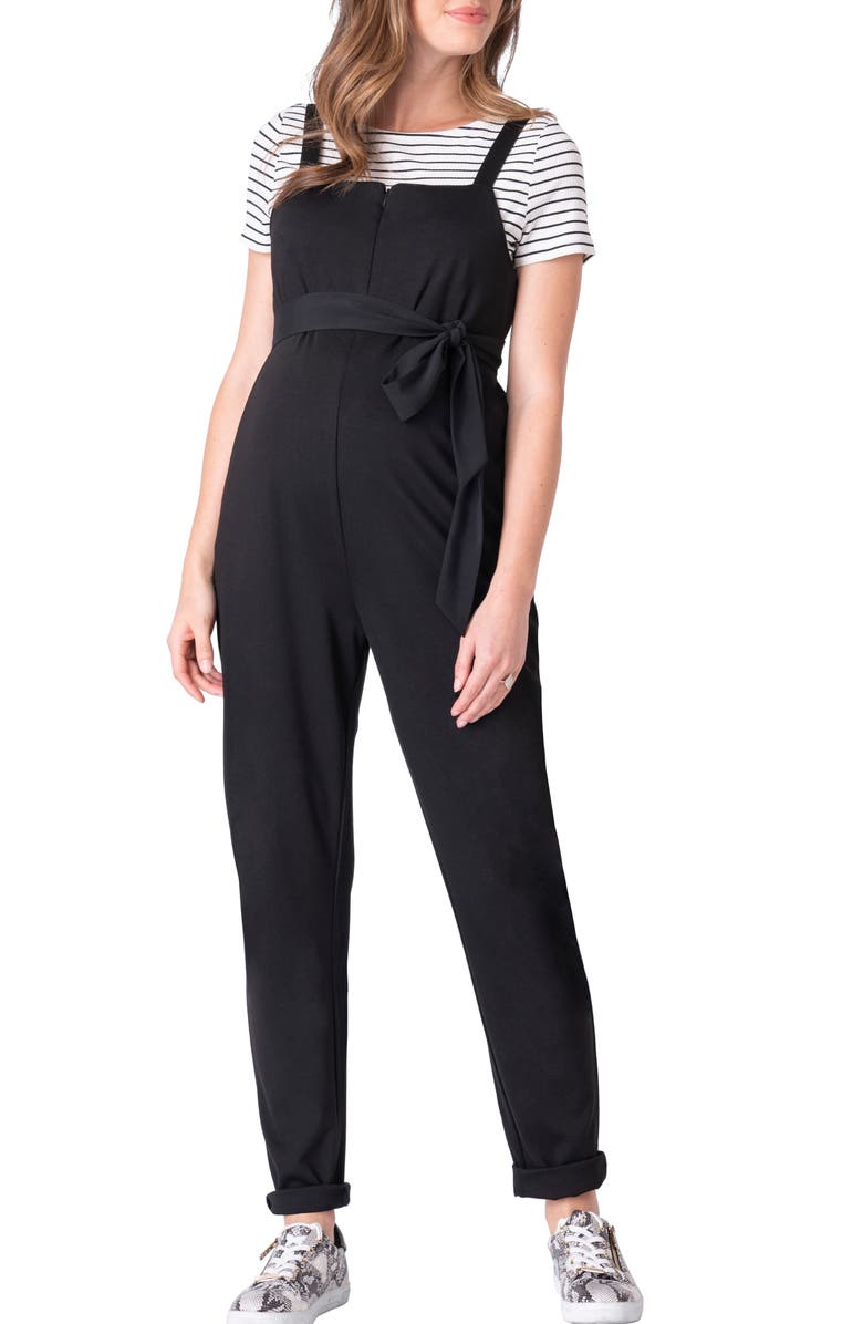 Seraphine Jersey Maternity/Nursing Jumpsuit, Main, color, 