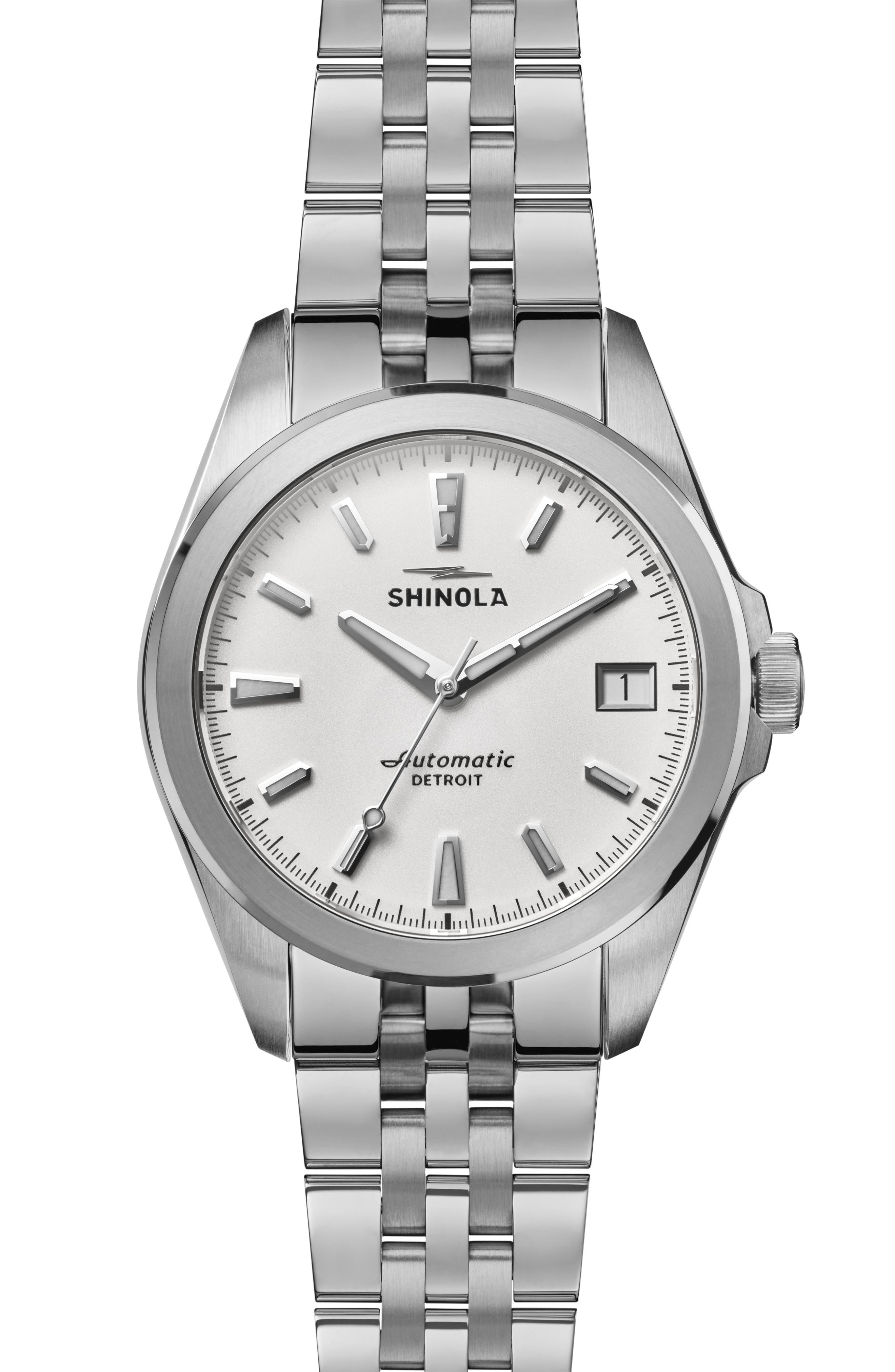 Shinola The Circadian Monster Automatic Bracelet Watch, 36mm