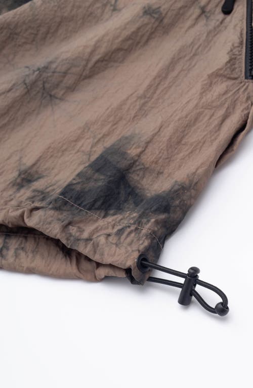 Alphastyle Owais Tie Dye Hooded Anorak Jacket