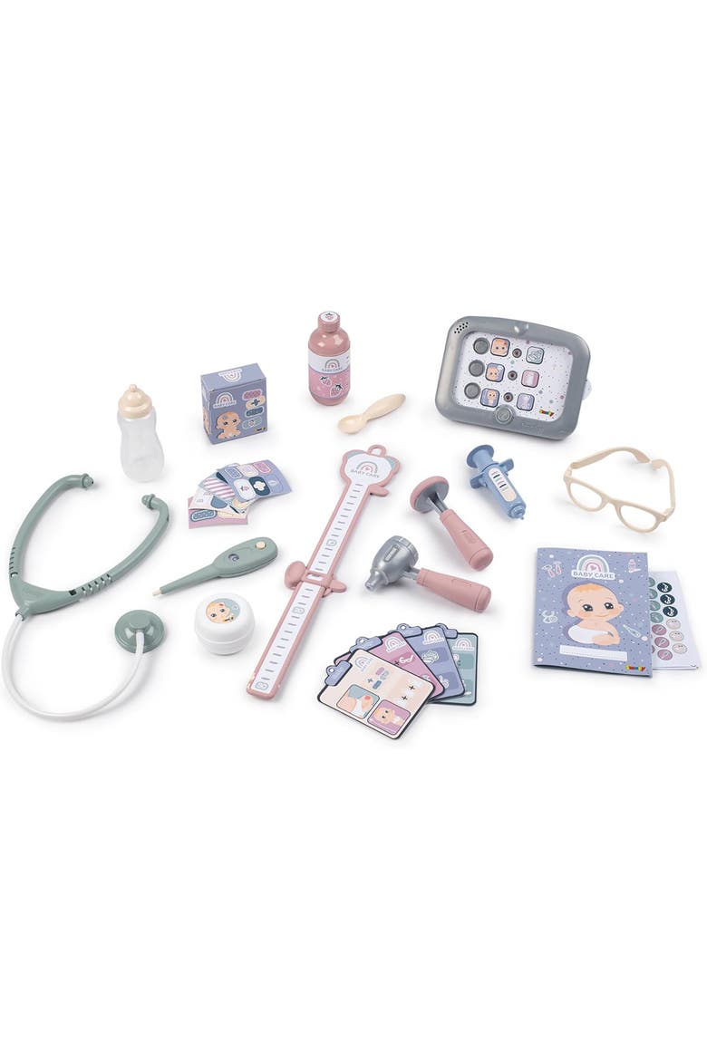Baby Childcare Center Pastel 24 Medical Toy Accessories, Age 3+, Alternate, color, Multicolored