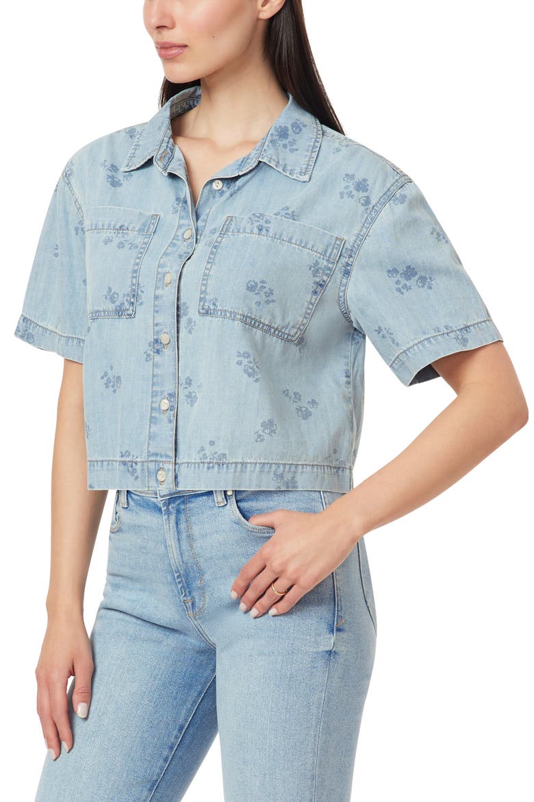 Embroidered Camp Shirt, Alternate, color, LOGAN