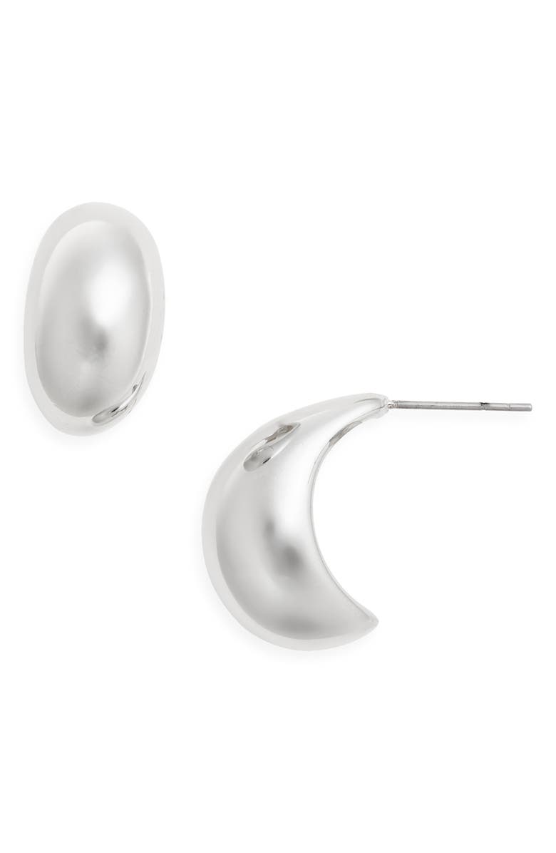 Nordstrom Demi Fine Large Teardrop Hoop Earrings, Main, color, 