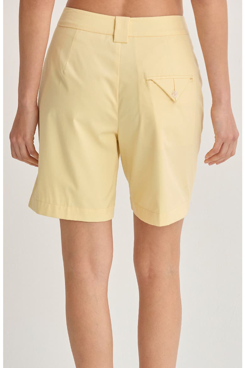 Tailored Trouser Shorts, Alternate, color, Yellow