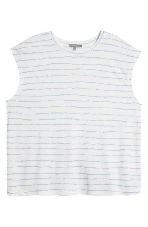 Wit & Wisdom Stripe Linen Blend T-shirt