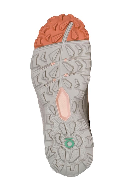 Oboz Katabatic Low B-dry Waterproof Hiking Sneaker In Melon