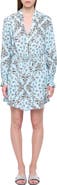 Zadig & Voltaire Rayados Long Sleeve Minidress