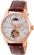 Heritor Automatic Sebastian Semi-Skeleton Automatic Watch