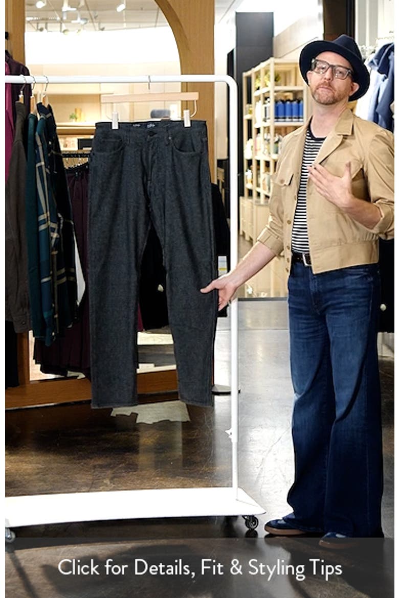 Courage Straight Leg Stretch Cotton Blend Five Pocket Pants video