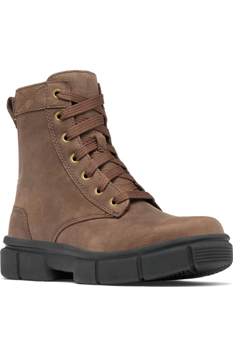SOREL Explorer Lace-Up Boot, Main, color, Tobacco/ Black