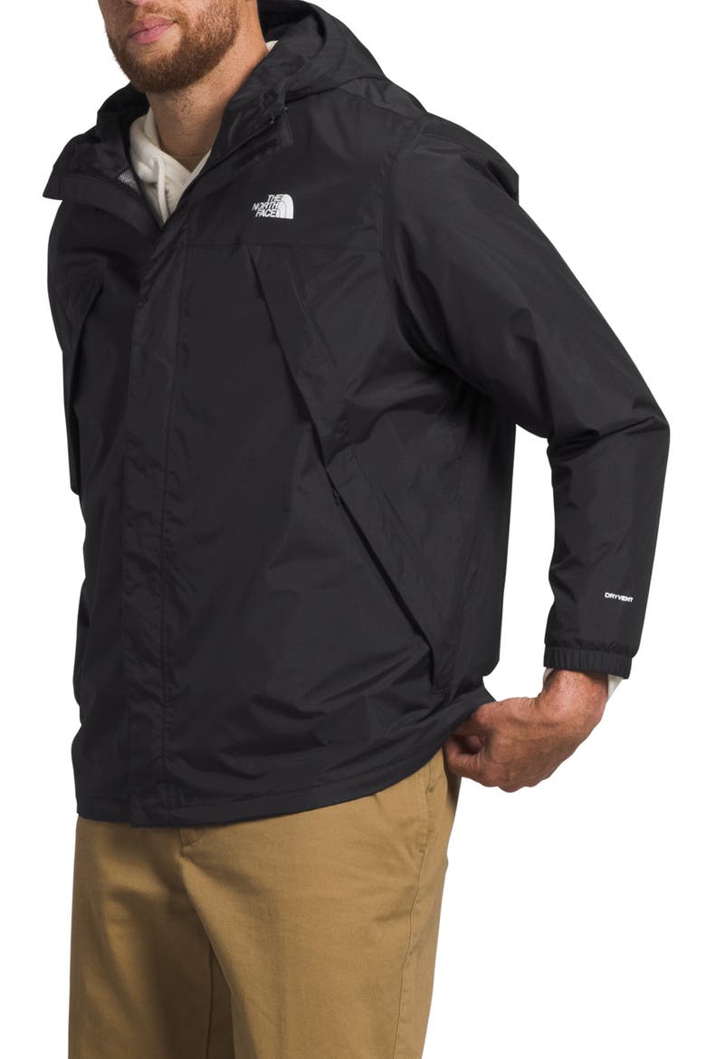 Big & Tall Antora Jacket, Alternate, color, TNF BLACK