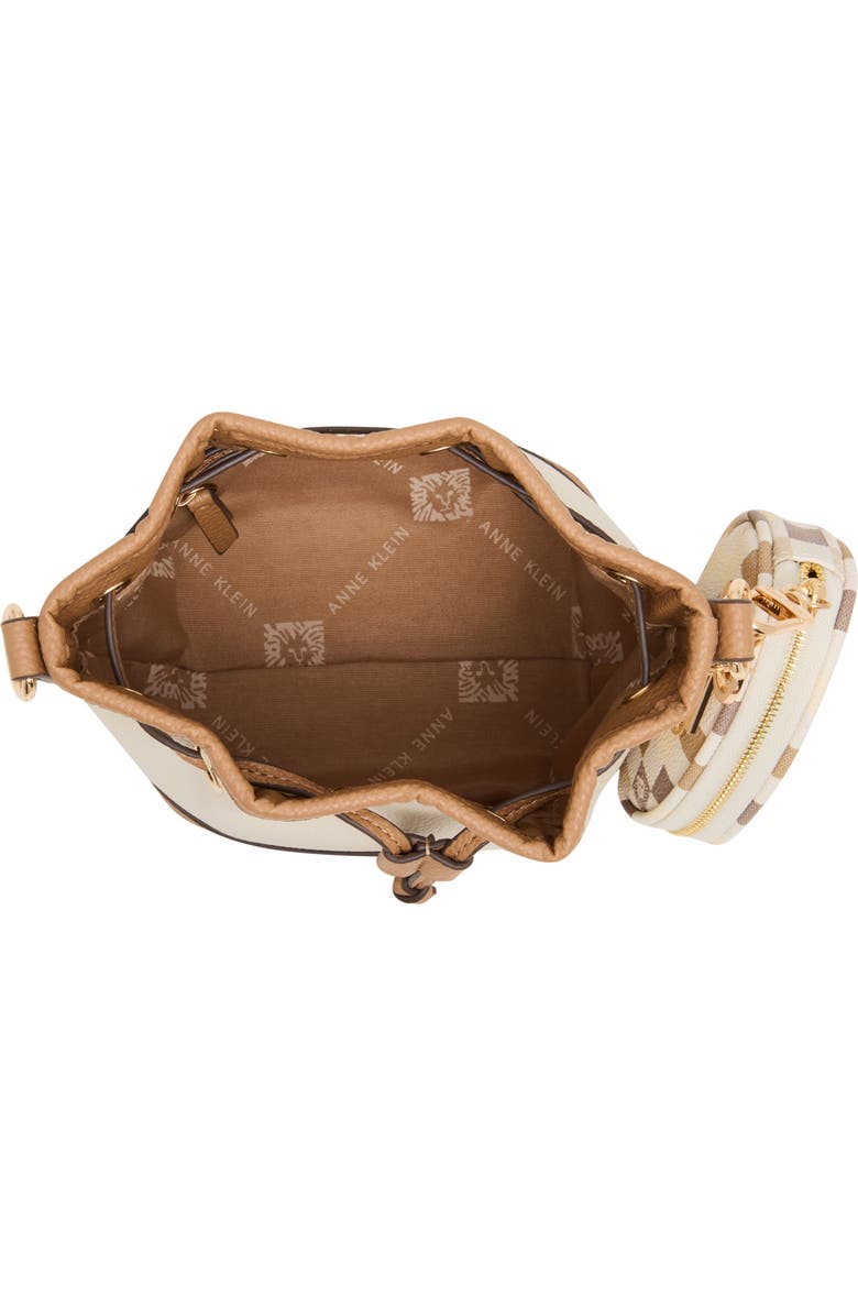 Anne Klein Small Bucket Bag with Pouch, Alternate, color,