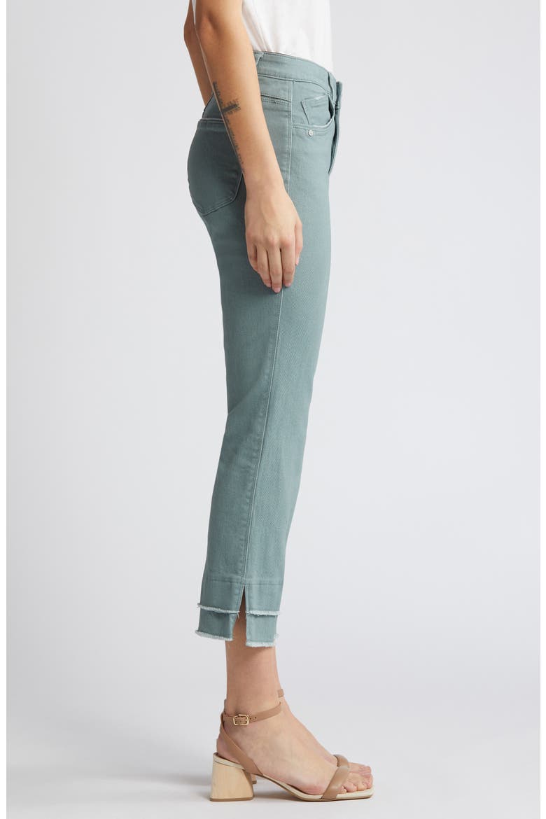 'Ab'Solution High Waist Double Hem Kick Flare Jeans (Nordstrom Exclusive), Alternate, color, DUSTY SLATE