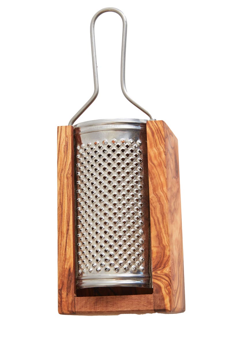 Olivewood Box Grater, Main, color, None