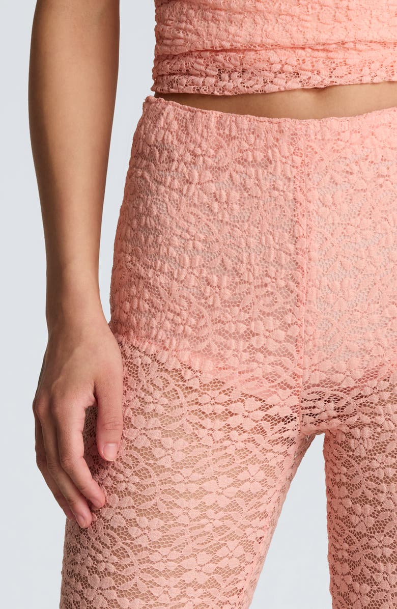 Kenneth Cole Lace Pants, Alternate, color, Soft Peach