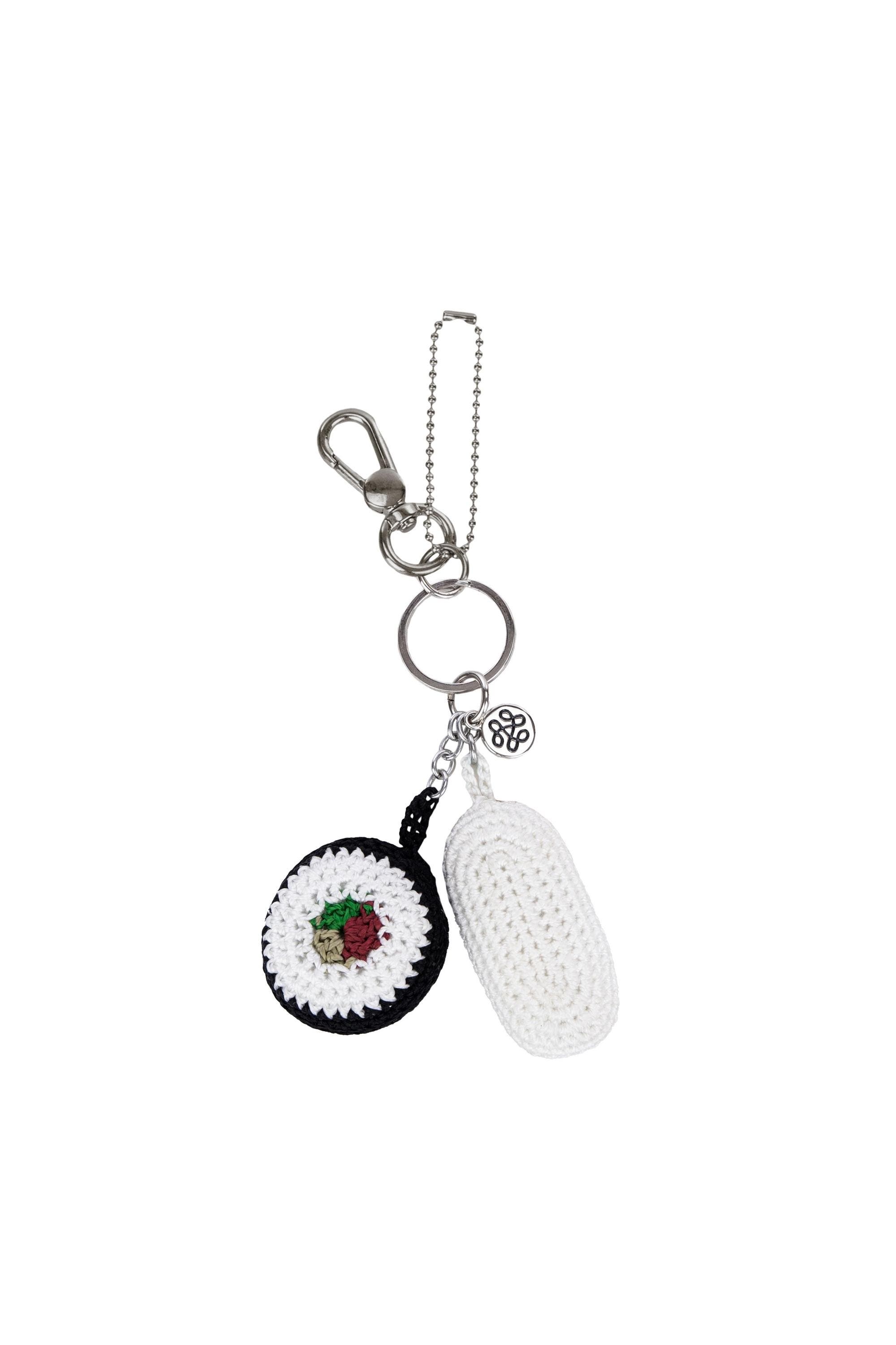Yarnicharmz Hand Crochet Dangle - Food, Alternate, color, Sushi