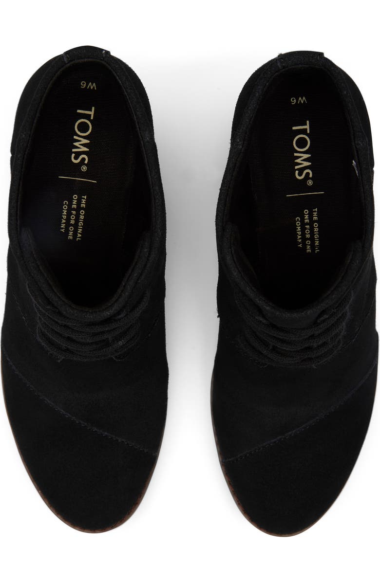 TOMS Wedge Bootie, Alternate, color,