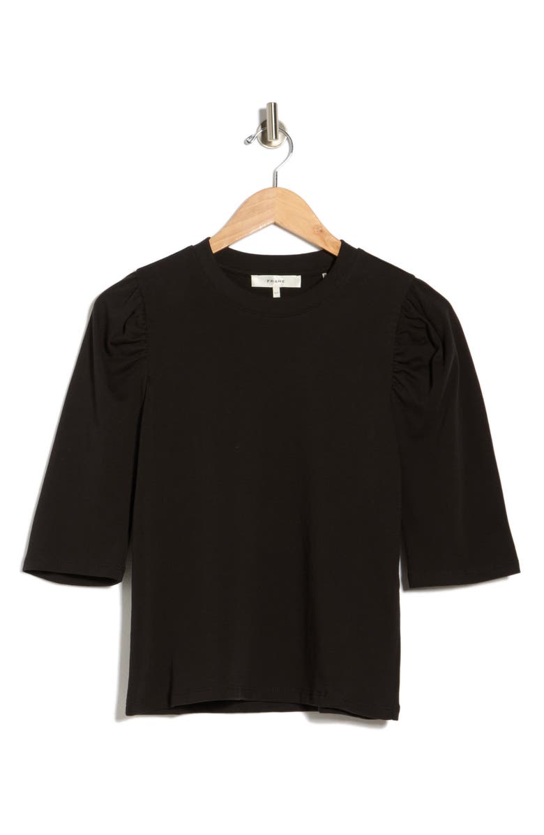 FRAME The Jersey Femme T-Shirt, Main, color, Black