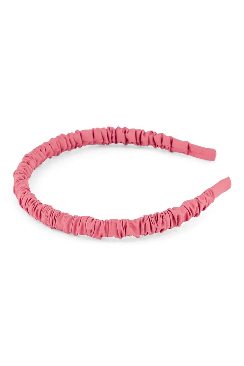 Gathered Headband, Alternate, color, PINK