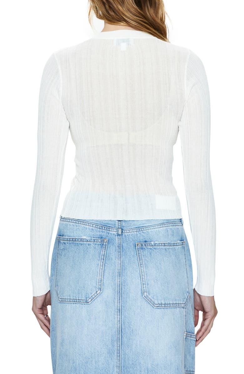 Pistola Michele Rib Creweck Sweater, Alternate, color, 