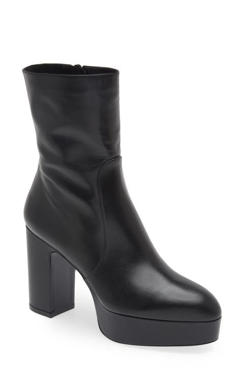 Lala Platform Zip Bootie (Women)