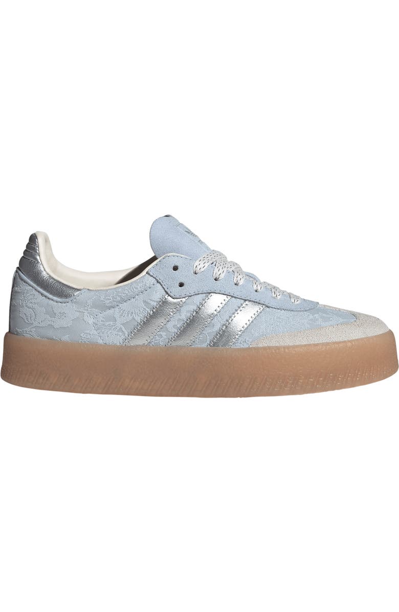adidas Sambae Sneaker, Alternate, color, Crystal Sky/ Silver/ Pearl