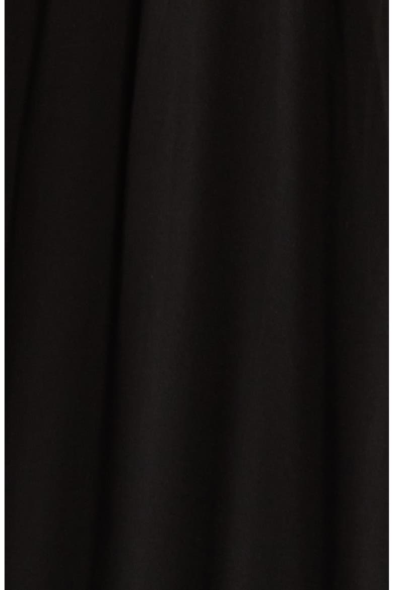 Open Back Maxi Cover-Up Dress, Alternate, color, BLACK