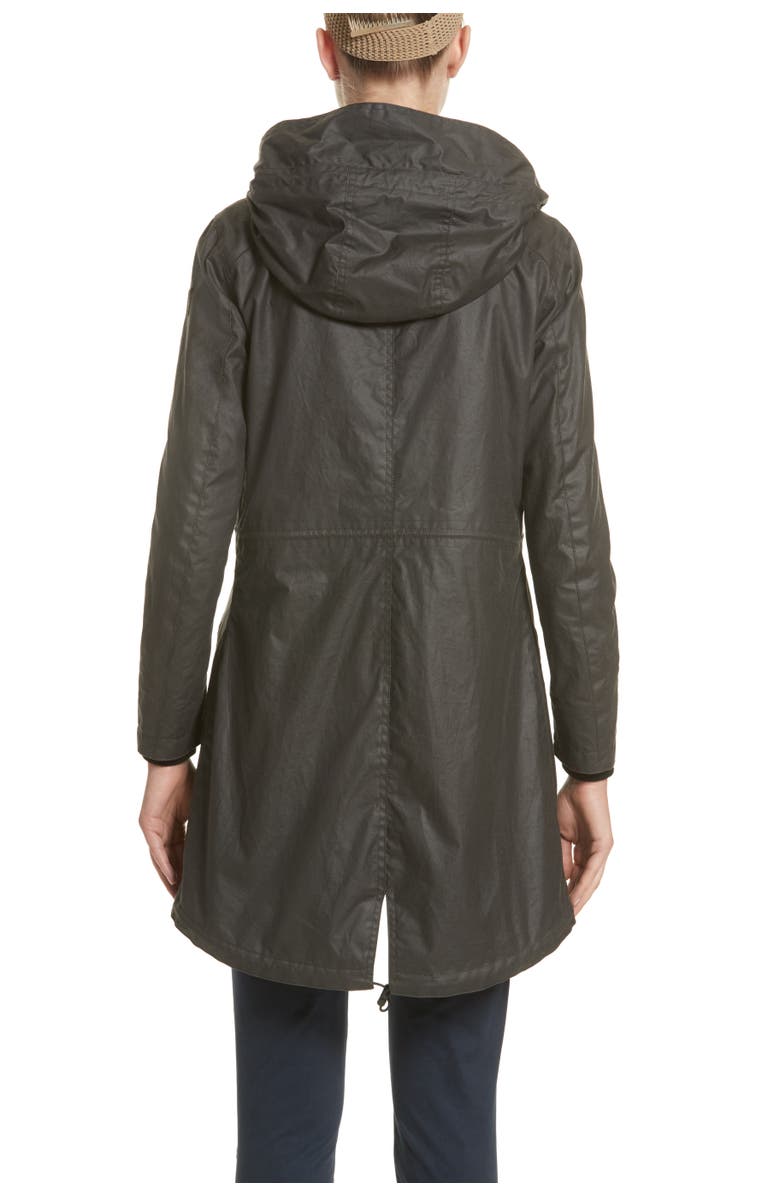 Belstaff Bayford Water Resistant Waxed Cotton Parka, Alternate, color,