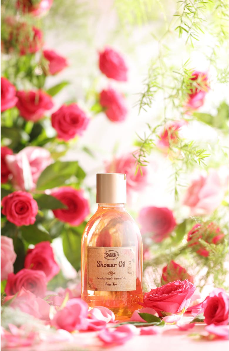 SABON Shower Oil Rose Tea, Alternate, color, 300 Ml