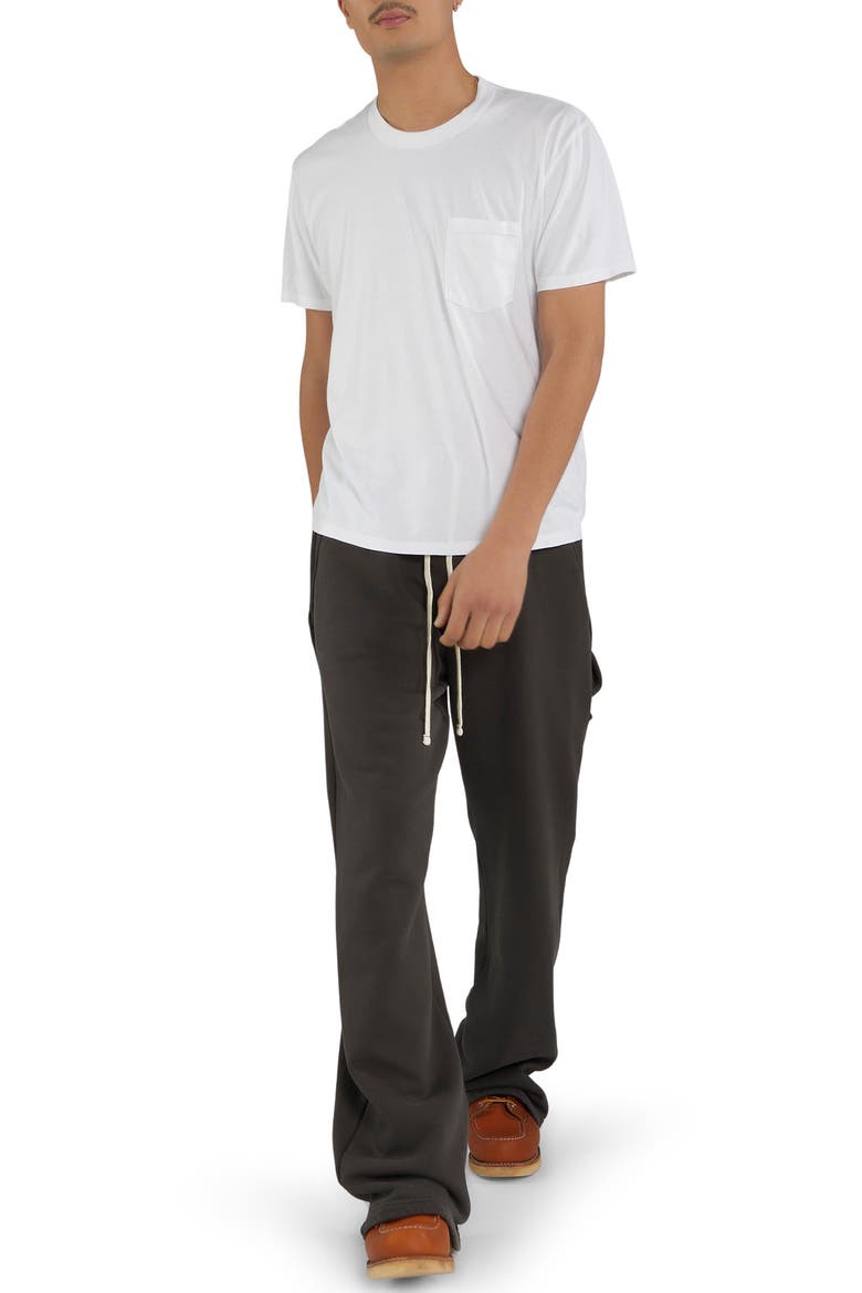 Lightweight Binded Neck Classic Pocket Tee, Alternate, color, White