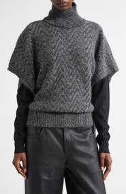 Missoni Zigzag Sequin Poncho