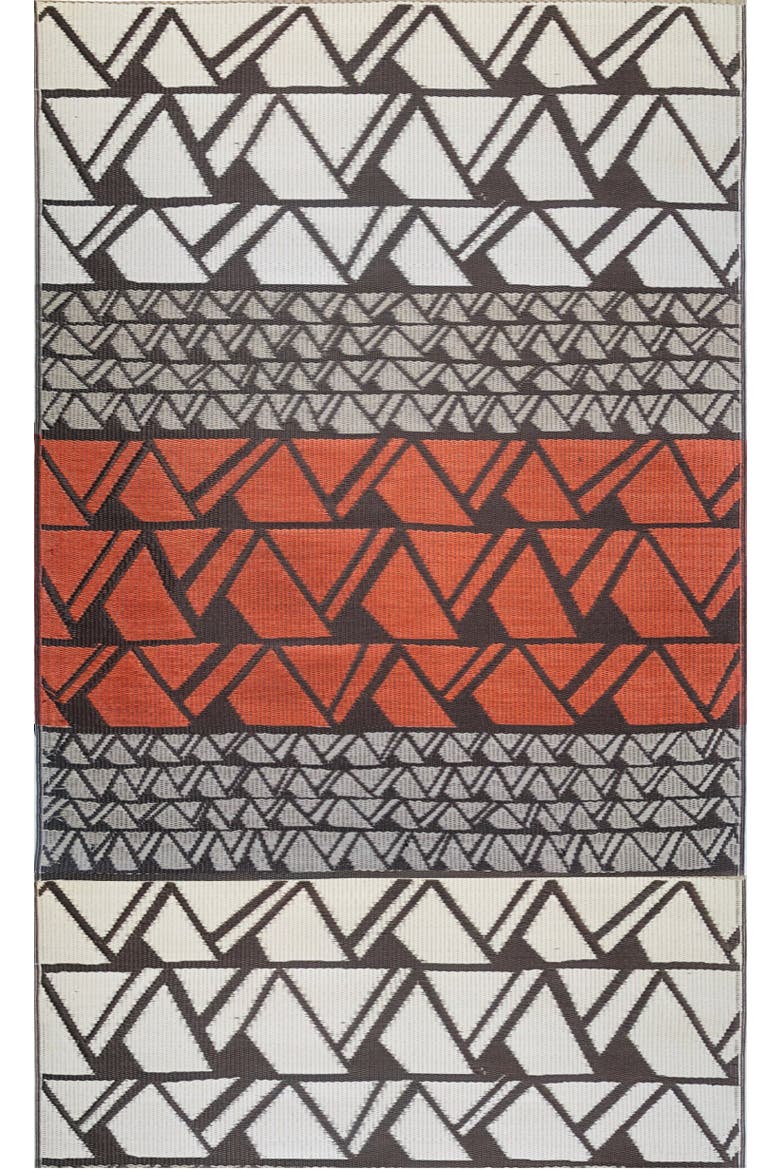Zig Zag Rug, Main, color, Oxide - 2.5'x8'