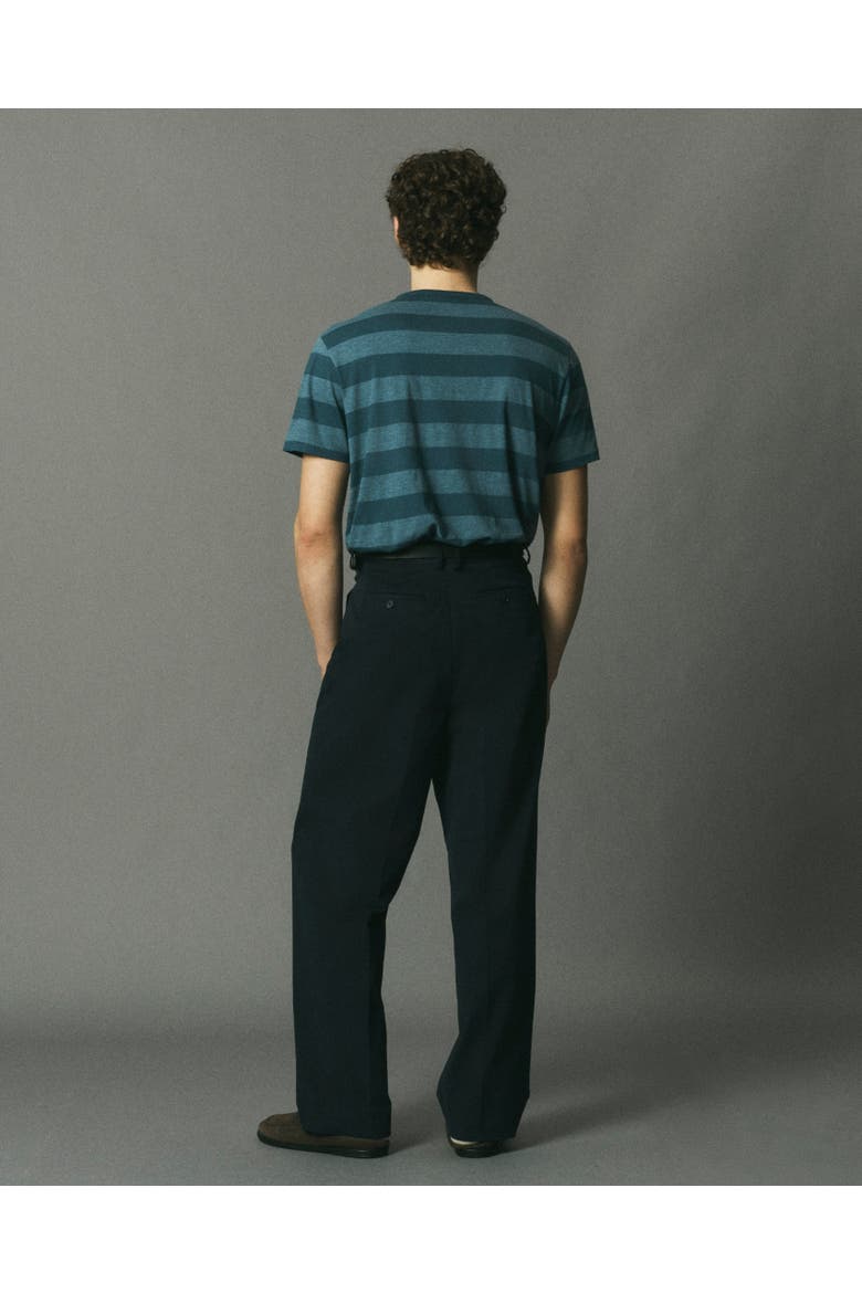 Kami Logo Tee Shirt, Alternate, color, Blue Stripe