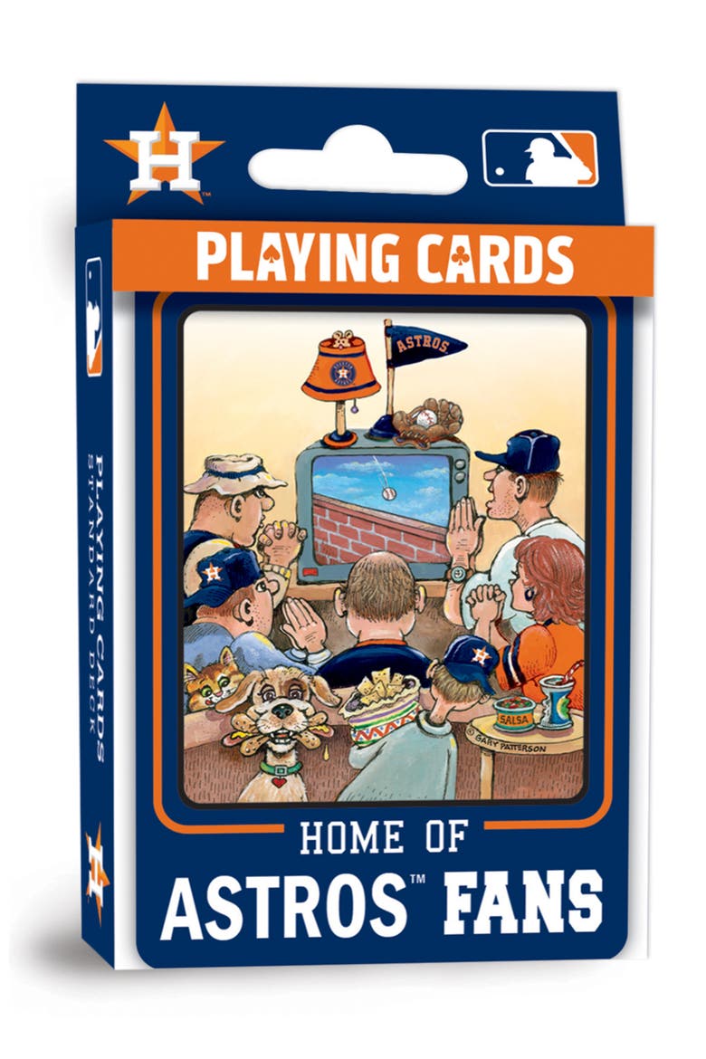 Houston Astros Fan Deck Playing Cards, Main, color, Multicolor