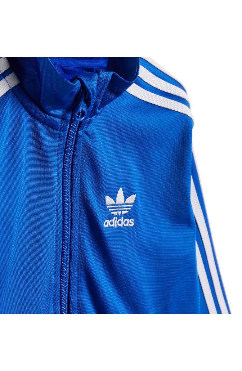 adidas Firebird Recycled Polyester Track Jacket & Pants Set, Alternate, color, Blue