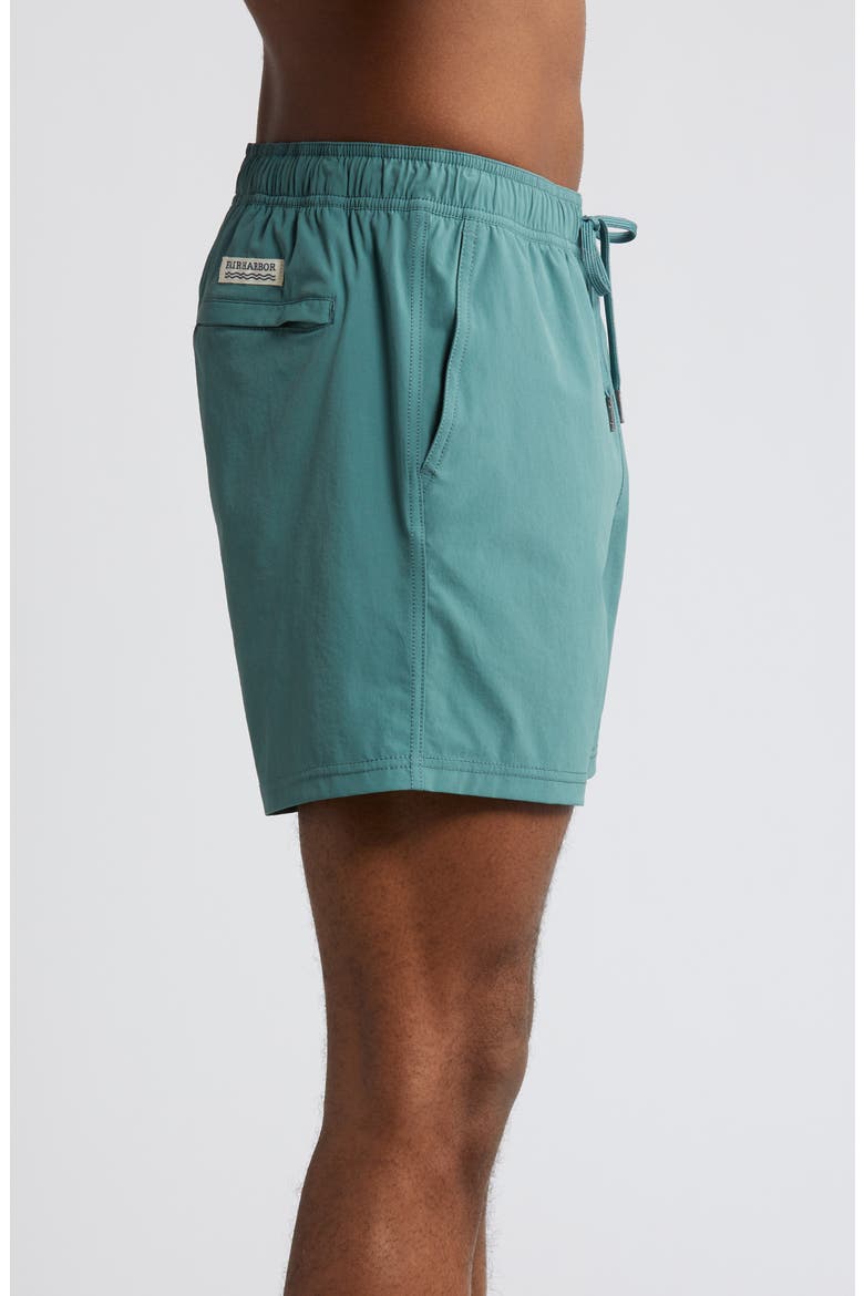 The Bungalow Water Repellent Swim Trunks, Alternate, color, SEAPINE