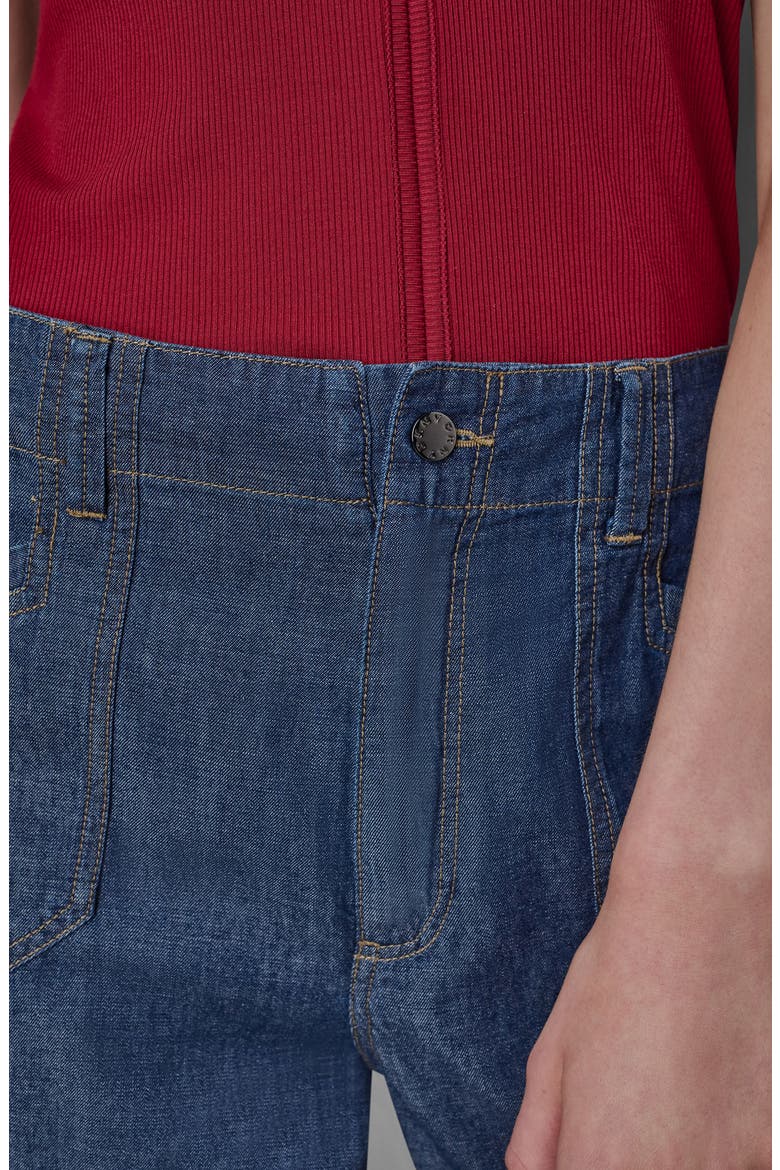 Wide Leg Ankle Jeans, Alternate, color, CROSBY WASH