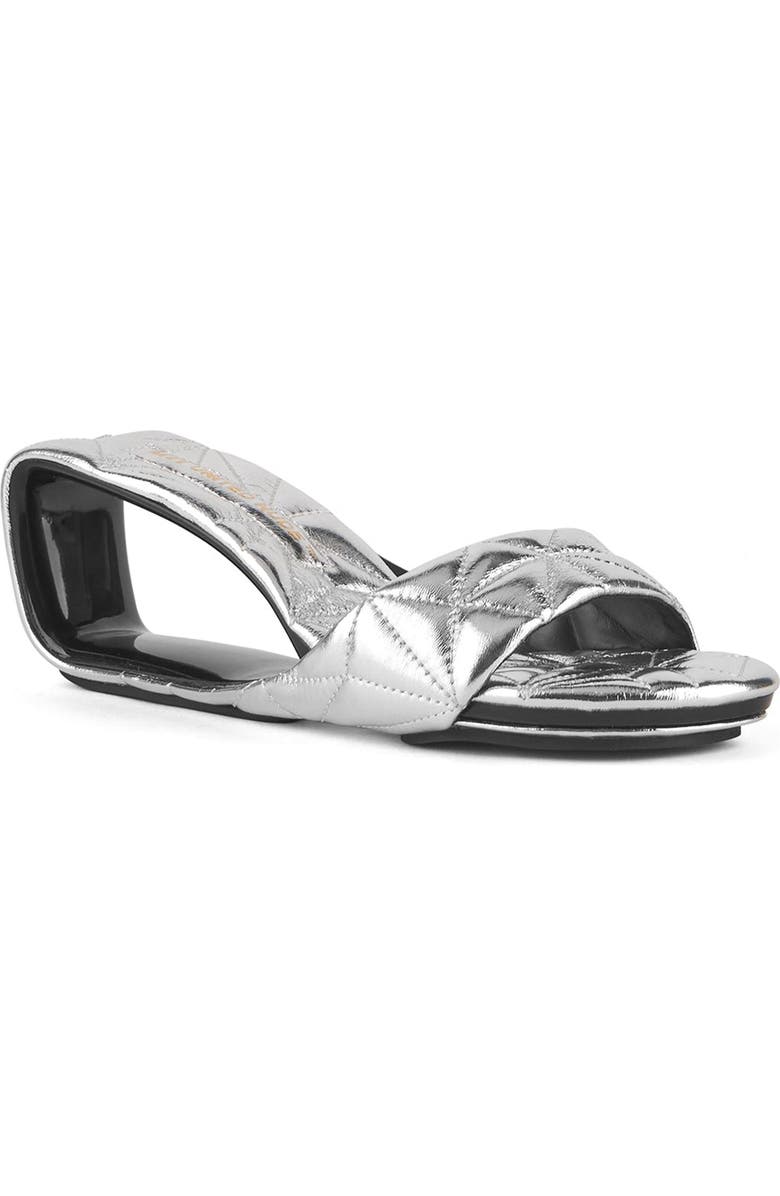 United Nude Mobius Mid Puffy, Alternate, color, Silver Puffy