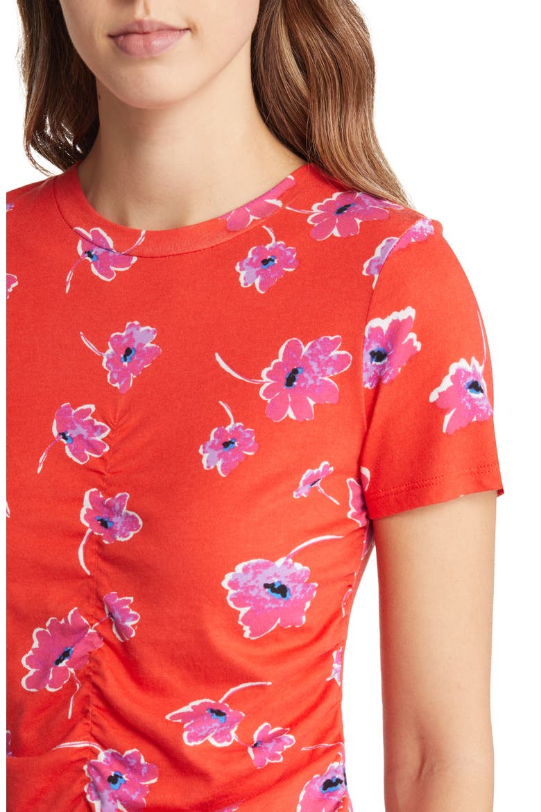 Hold Onto You Ruched T-Shirt, Alternate, color, FORGET ME