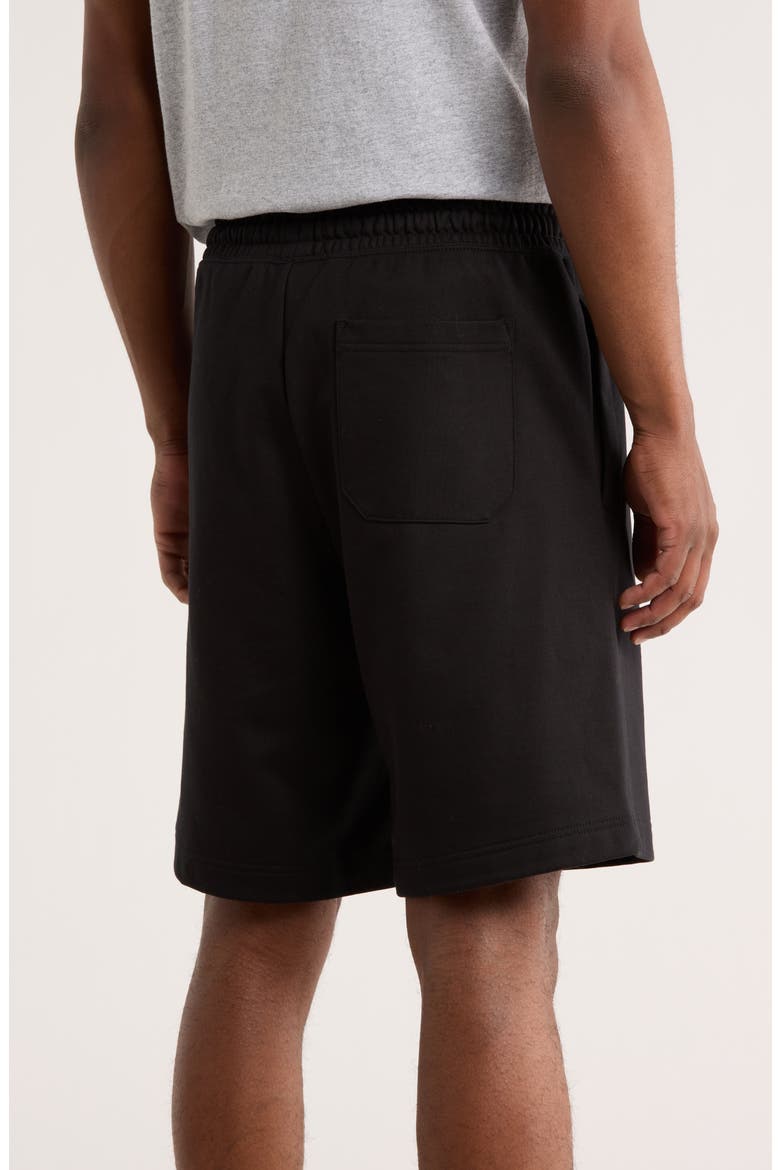 Dinkoe Cotton Shorts, Alternate, color, BLACK