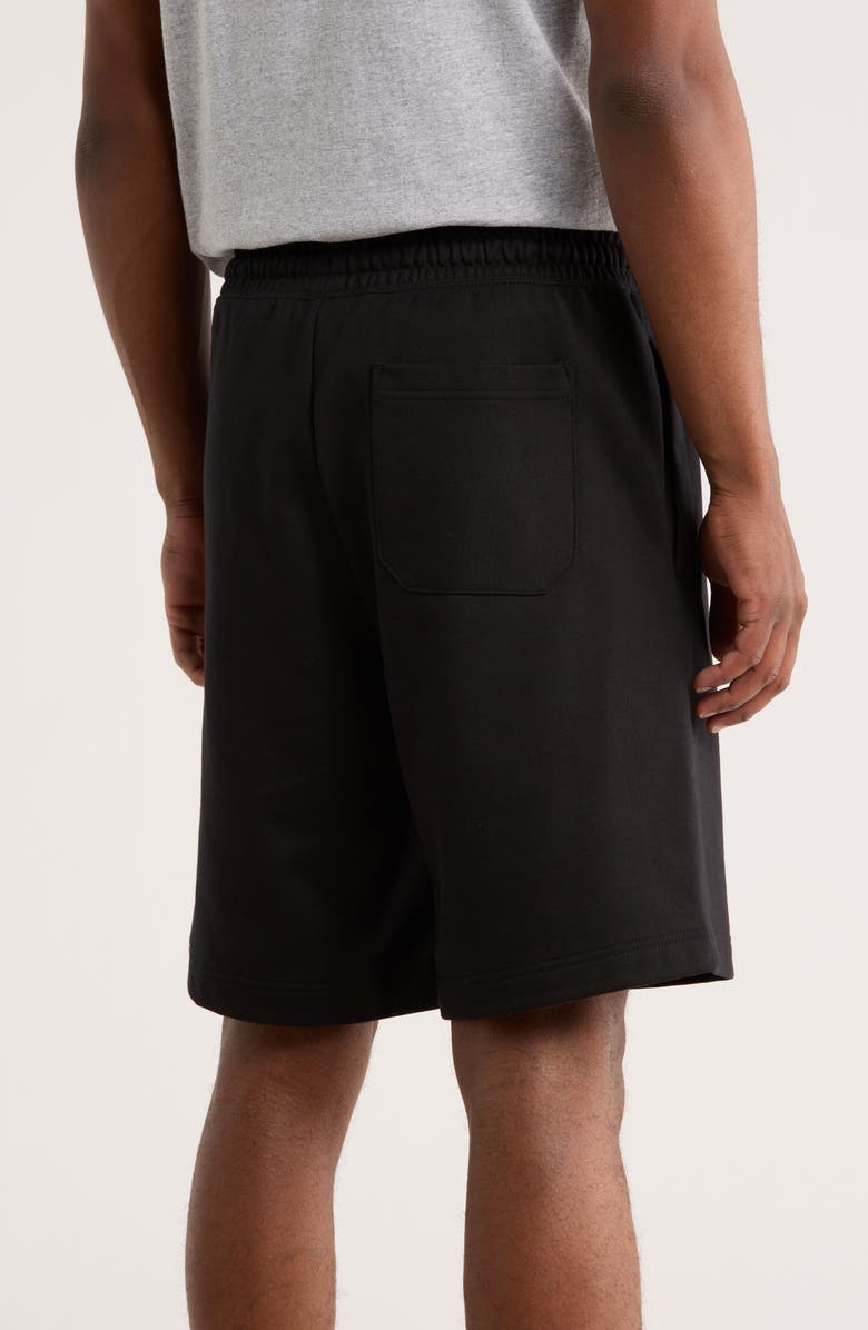 HUGO Dinkoe Cotton Shorts, Alternate, color, Black